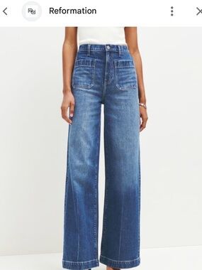 Reformation Janae Ultra High Rise Wide Leg Jeans – Size 30 – NWT